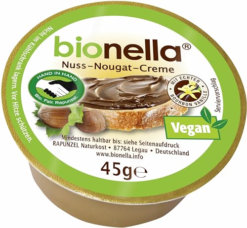 bionella Nussnougat-Creme vegan HIH von Rapunzel