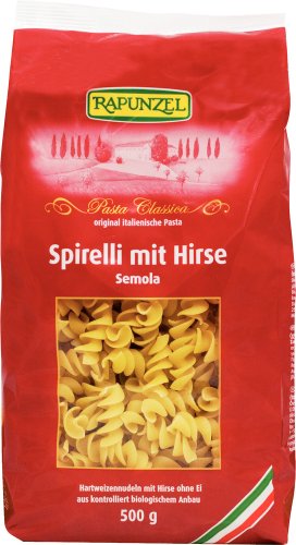 Spirelli mit Hirse Semola von Rapunzel