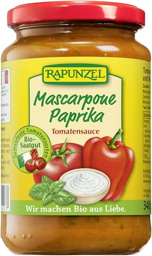 Tomatensauce Mascarpone Paprika von Rapunzel