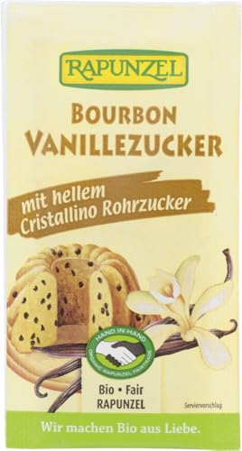 Vanillezucker Bourbon mit Cristallino HIH 6 x 32 gr von Rapunzel