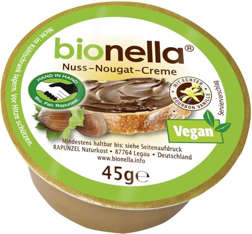 bionella Nussnougat-Creme vegan HIH 2 x 45 gr von Rapunzel