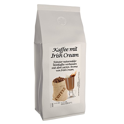 Aromakaffee - Aromatisierter Kaffee - Irish Cream 200g Gemahlen - Spitzenkaffee - Schonend Und Frisch In Eigener Rösterei Geröstet von Raritäten der Coffee & Tea Company