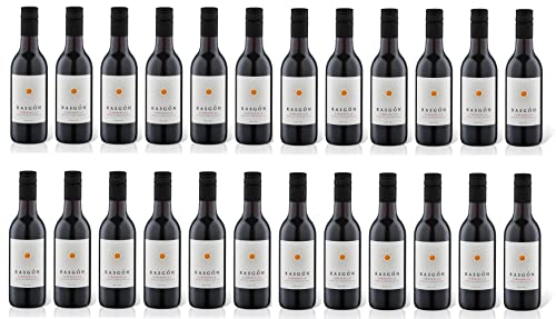 24x 0,25l - 2023er - Rasgón - Tempranillo - KLEINFLASCHE - Vino de la Tierra de Castilla - Spanien - Rotwein halbtrocken von Rasgón