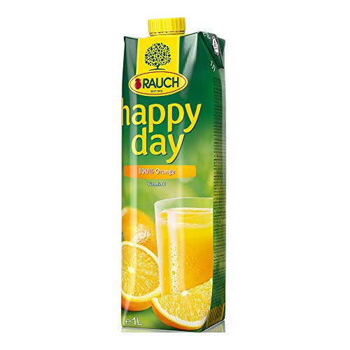 Happy Day Orangensaft 100% 1l von Rauch