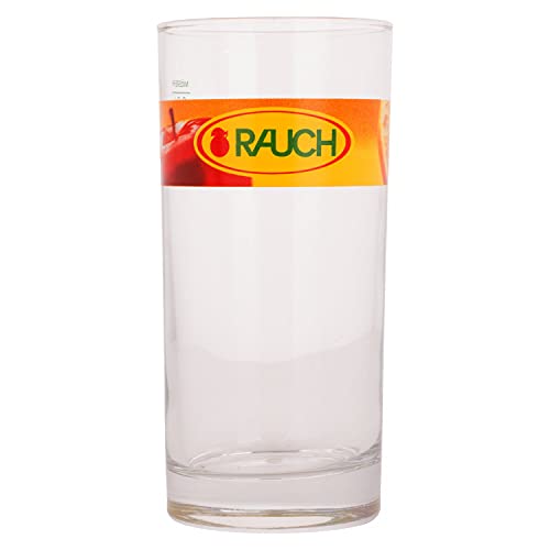 Rauch Fruchtsaft Glas mit Eichung 0,25 l und 0,3 l von Rauch