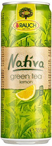 Rauch Nativa Green Tea Lemon, 24er Pack (24 x 330 ml) (ohne Pfand, Lieferung nur nach Österreich) von Rauch