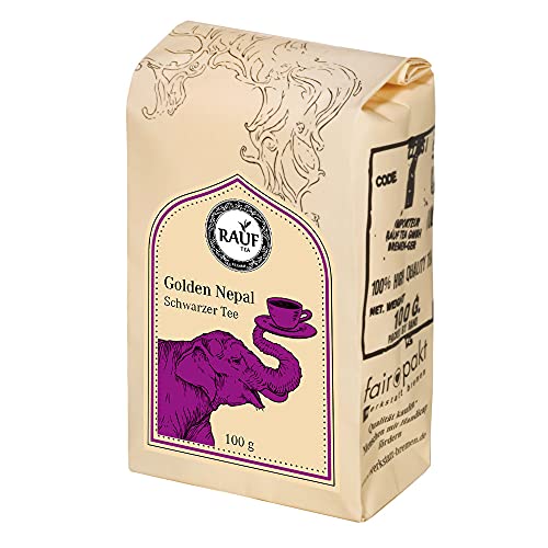 Rauf Tee - Schwarztee Golden Nepal 100g von Rauf Tee