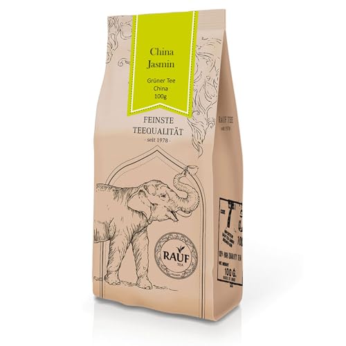 Rauf Tee | Grüner Tee China Jasmin | Grüntee aromatisiert | 100g von Rauf Tee