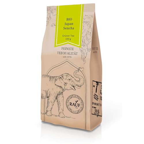 Rauf Tee | Grüner Tee Japan Sencha Bio | 100g von Rauf Tee