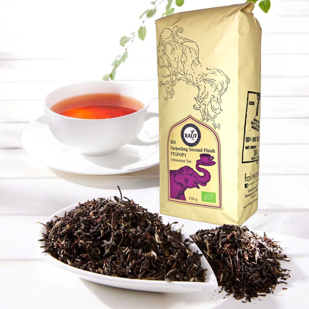 Rauf Tee Schwarzer Tee Darjeeling Second Flush Bio von Rauf Tee