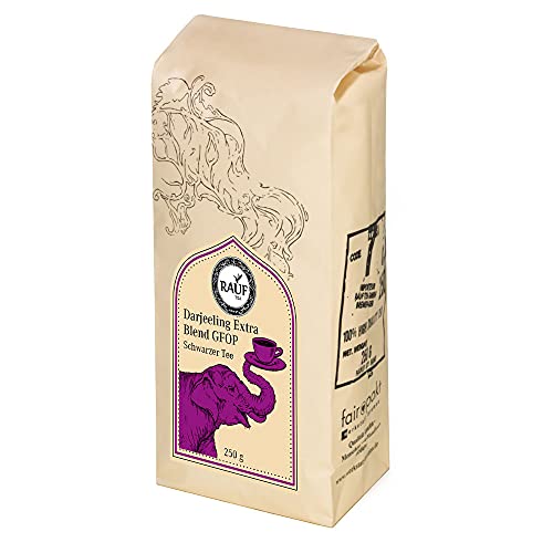 Rauf Tee - Schwarztee Darjeeling Extra Blend GFOP 250g von Rauf Tee