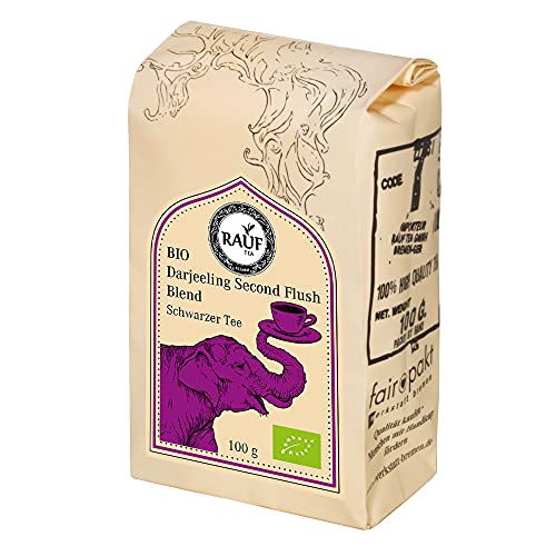 Rauf Tee - Schwarztee Darjeeling Second Flush BIO 100g von Rauf Tee