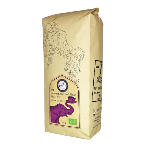 Rauf Tee - Schwarztee Darjeeling Second Flush BIO 250g von Rauf Tee