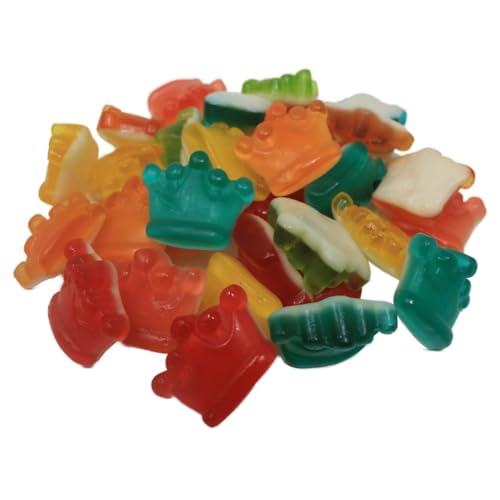 Fruchtgummi Krone mit Fruchtgeschmack und Schaumzuckerboden 1000g von Ravazzi Gummy