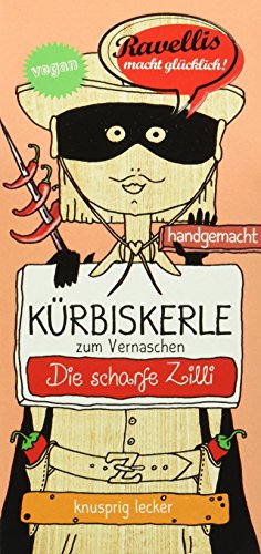 Ravellis Kürbiskerle - Die scharfe Zilli, 3er Pack (3 x 80 g) von Ravellis