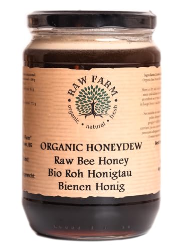 Bio Roh, Honigtau Honig, gesammelter Eichentau, direkt vom Imker, einzelner Ursprung aus Europa (900, Honigtau Honig) von Raw Farm Organic Natural Fresh