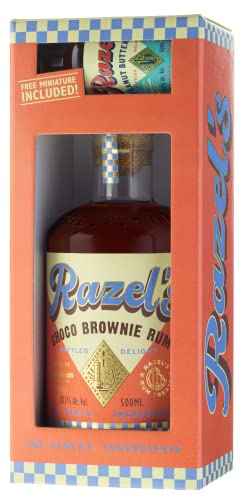 Razel's Choco Brownie Rum mit Peanut Butter Miniatur onT von Razel's
