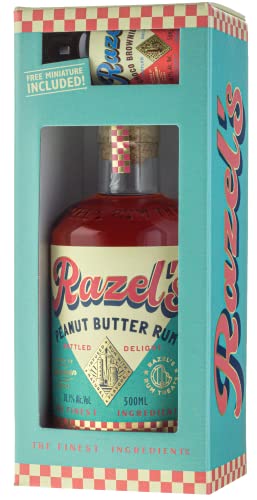 Razel's Peanut Butter Rum mit Choco Brownie Miniatur onT von Razel's