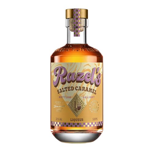 Razel's Salted Caramel Liqueur | Salziges Karamell trifft auf karibischen Rum | 1 x 500ml von Razel's