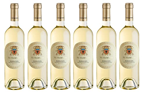 6x 0,75l - 2023er - Re Manfredi - Manfredi Bianco - Basilicata I.G.P. - Italien - Weißwein trocken von Re Manfredi