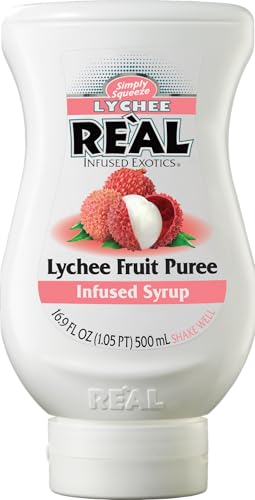 Reàl Infused Exotics - Vegan - 500ml - Cocktail Ingredients (1, Litschi (Lychee)) von Reàl Infused Exotics