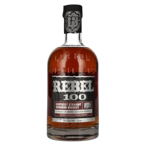 Rebel 100 Kentucky Straight Bourbon Cabernet Sauvignon Finish Whiskey 50% Vol. 0,7l von Rebel