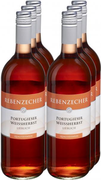 Rebenzecher Portugieser Weißherbst Roséwein lieblich von Rebenzecher