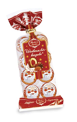 Reber Weihnachtskugel 8 Stück aus Schokolade in einer Tüte 160g von Reber Paul GmbH + Co. KG