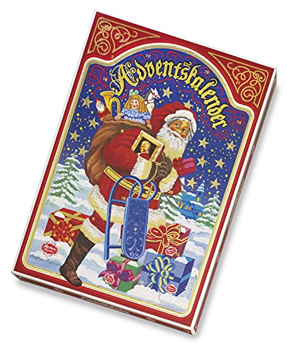 Reber Adventskalender Nostalgie, 27 Reber-Spezialitäten, Mozart-Kugeln, Pasteten und vieles mehr, Ideales Weihnachtspräsent von Reber