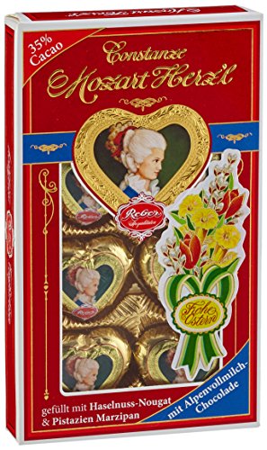 Reber Constanze Mozart Herz'l 8er-Pg. Ostern, 3er Pack (3 x 80 g) von Reber