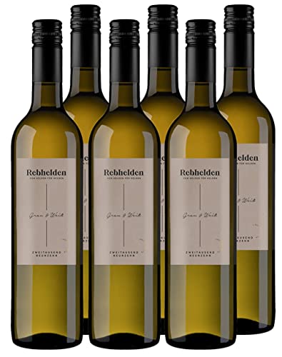 Rebhelden Grau & Weiß Trocken (6 x 0,75l) von Rebhelden