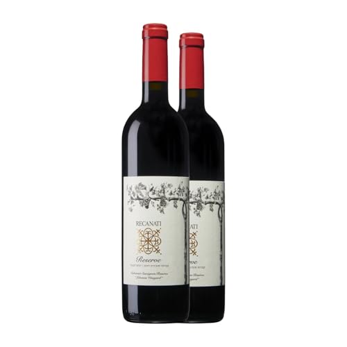 Recanati Cabernet Sauvignon Reserve 75 cl Rotwein (Karton mit 2 Flaschen von 75 cl) von Recanati Winery