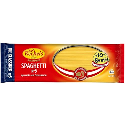 Recheis Goldmarke Spaghetti - 500g von Recheis Teigwaren GmbH