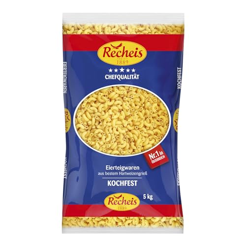 Recheis 2-Ei Hörnchen glatt 5000g von Recheis Teigwaren GmbH