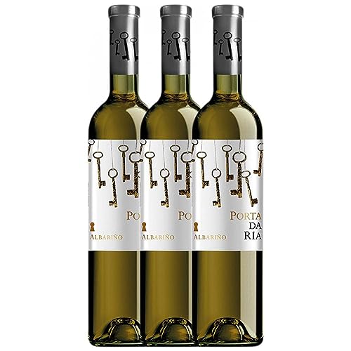 Rectoral do Umia Porta da Ría Albariño Rías Baixas 75 cl (Schachtel mit 3 Flaschen von 75 cl) von Rectoral do Umia