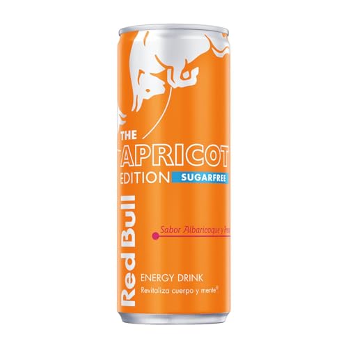 Getränke und Mixer 24 Einheiten Box Bull Energy Drink Albaricoque y Fresa Sugar Free Alu-Dose 25 cl von Red Bull Energy Drink