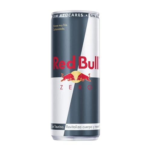 Getränke und Mixer 24 Einheiten Box Bull Energy Drink Zero Alu-Dose 25 cl von Red Bull Energy Drink