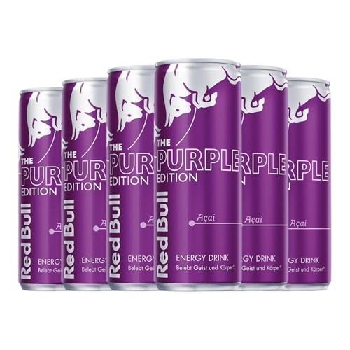 Getränke und Mixer Bull Energy Drink Açai The Purple Edition Alu-Dose 25 cl (Karton mit 6 Alu-Dose von 25 cl) von Red Bull Energy Drink