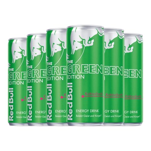 Getränke und Mixer Bull Energy Drink Kaktusfrucht The Green Edition Alu-Dose 25 cl (Karton mit 6 Alu-Dose von 25 cl) von Red Bull Energy Drink