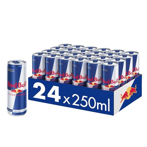 Red Bull Energy Drink - 24er Palette Dosen Getränke, EINWEG (24 x 250 ml) von Red Bull