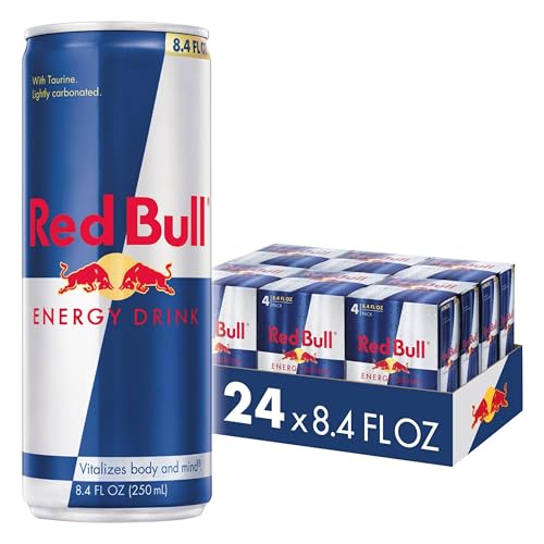 Red Bull Energy Drink, 8.4 Fl Oz Cans (6 Packs of 4, Total 24 Cans) von Red Bull