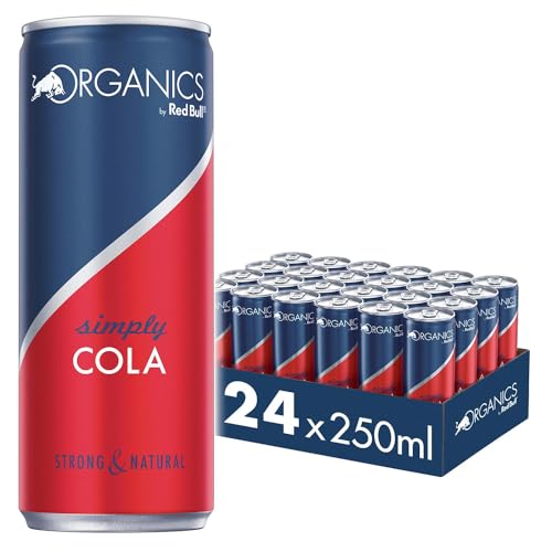 Red Bull Organics by Red Bull Simply Cola, 24 x 250 ml, Dosen Bio Getränke 24er Palette, OHNE PFAND von Red Bull
