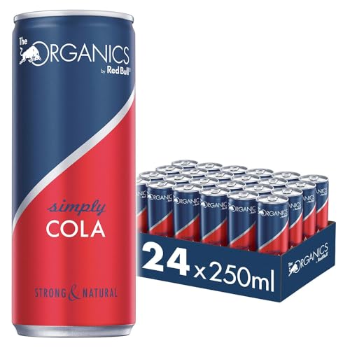 Red Bull Organics by Red Bull Simply Cola, 24 x 250 ml, Dosen Bio Getränke 24er Palette, OHNE PFAND von Red Bull