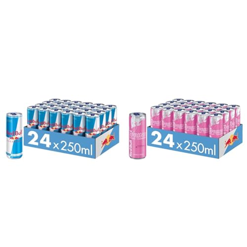 Set: Red Bull Energy Drink Sugarfree, 24 x 250 ml Dosen, EINWEG & Red Bull Energy Drink Pink Edition, 24 x 250 ml Dosen, EINWEG von Red Bull
