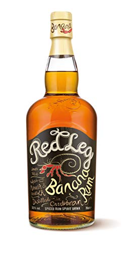 Red Leg Banane Rum - 70cl - Exotisch, frisch fruchtig, ergiebig und typisch karibisch von Red Leg