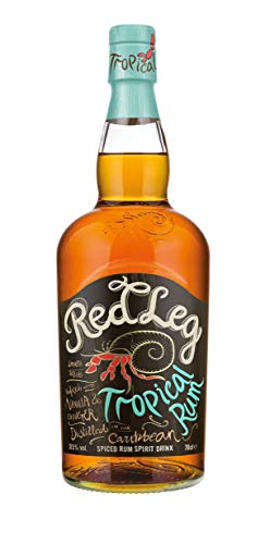 Red Leg Tropical Rum - 70cl - Mango, Guave und Maracuja - Exotisch, frisch, fruchtig, reichhaltig und typisch karibisch von Red Leg