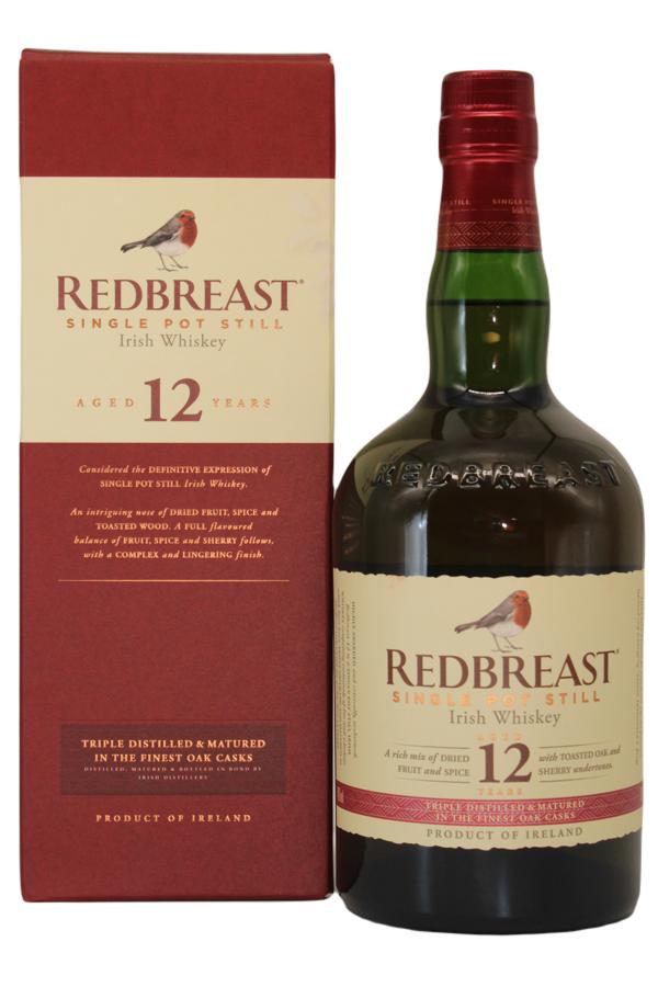 Redbreast 12 Jahre  0,7 l - Irish Single Pot Still von Redbreast