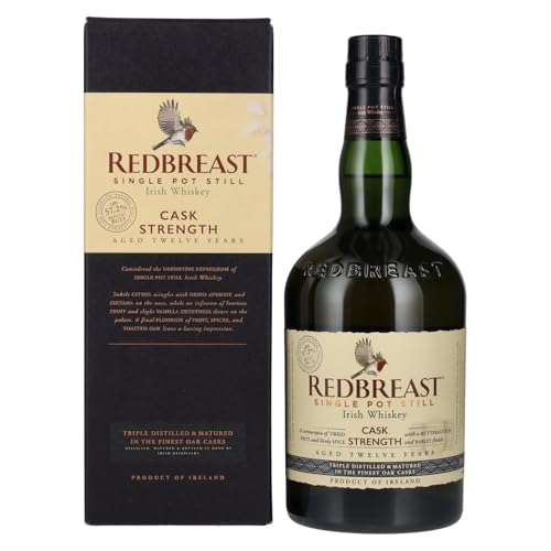 Redbreast 12 Years Old Single Pot Still CASK STRENGTH 57,2% Vol. 0,7l in Geschenkbox von Redbreast