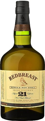 Redbreast 21 Years Old Single Pot Still Irish Whiskey 46% Vol. 0,7l in Holzkiste von Redbreast