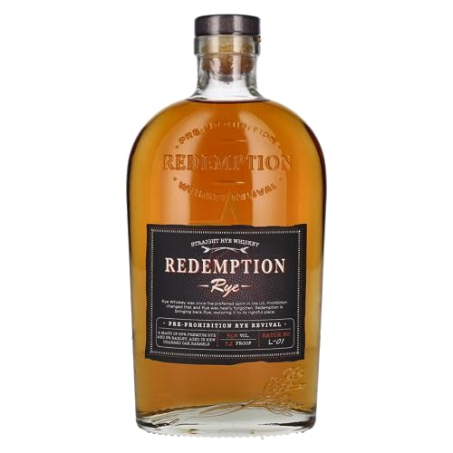 Redemption Rye Pre-Prohibition Rye Revival 46,00% 0,70 lt. von Redemption Whiskey